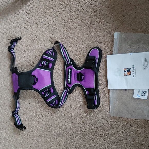 NWT Rabbitgoo Reflective padded No Pull Dog pet Harness - Picture 3 of 5